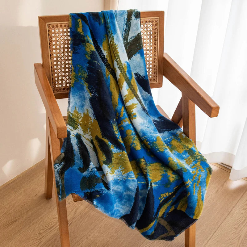 Cashmere Scarf Women's Versatile Atmosphere High Sense